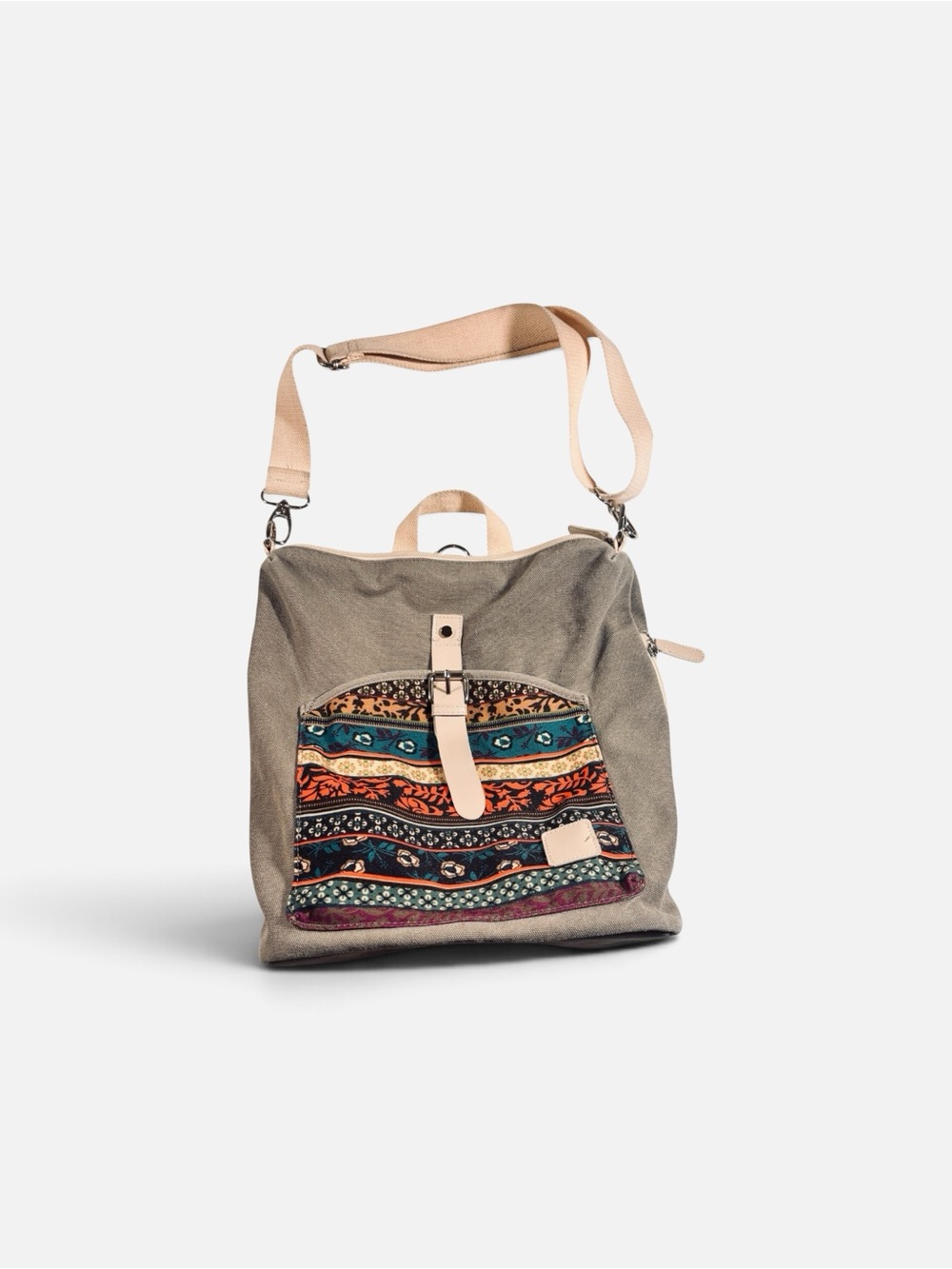Canvas Convertible Backpack Purse Daypack Backtoschool boho